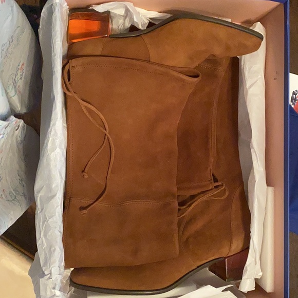 “Charolet” OTK Stuart Weitzman boots NIB Sz 40 - Picture 6 of 10